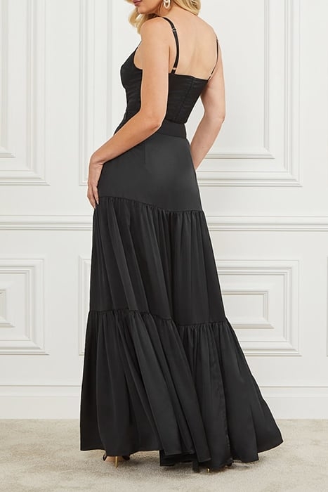 LOLA CORSET SOLID JET BLACK TOP 4