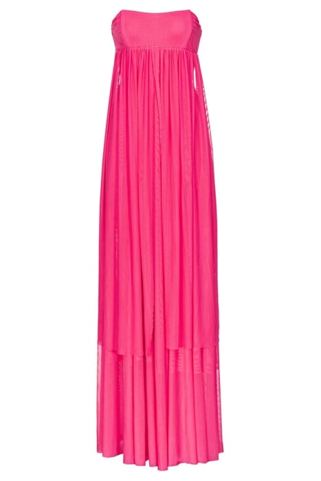 ANTROPOLOGO ABITO TULLE FLUIDO FLAMBE PINK 1