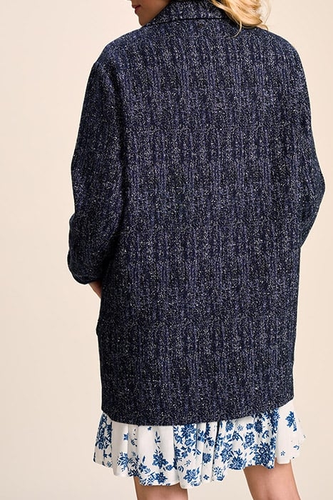 DYPTIQUE - GENTIAN BLUE FANCY WOOL JACKET 2