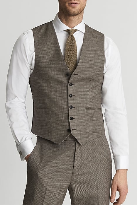 DOME-SB SIX BUTTON PUPPYT BROWN 1