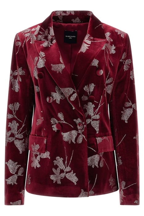 ANGELICA BLAZER PURPLE PETAL WITH RO 4