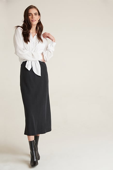 BIAS MIDI SKIRT VINTAGE BLACK 3