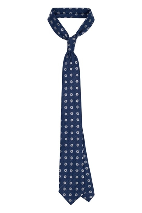 BLUE FLOWERS TIE BLUE 1