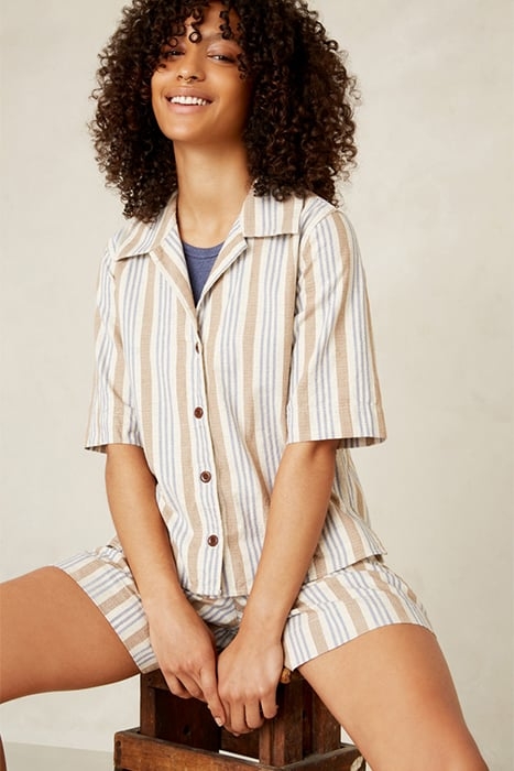 MORRIGAN ECRU HEMP STRIPE 4