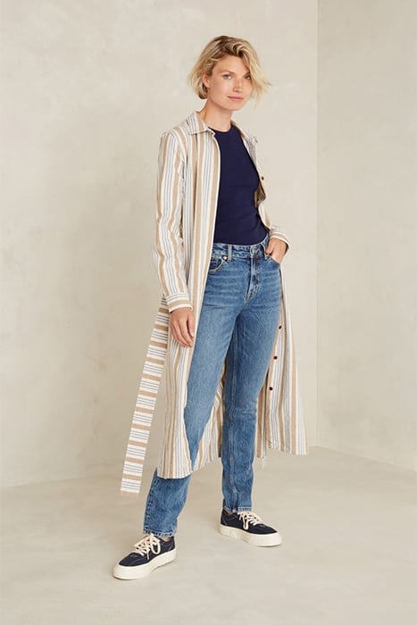 MAGGY ECRU HEMP STRIPE 4