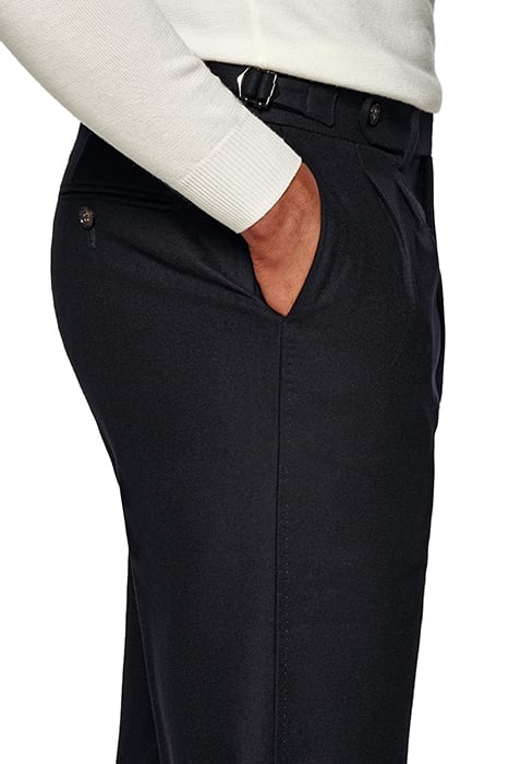 TROUSERS - NAVY NAVY 6