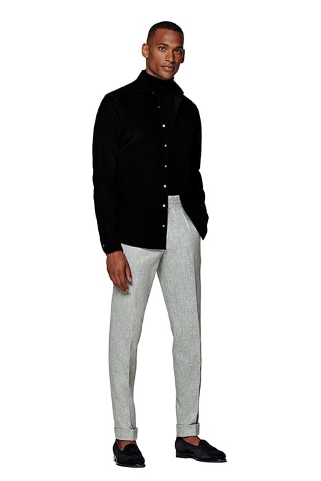 CORDUROY BLACK BLACK 5