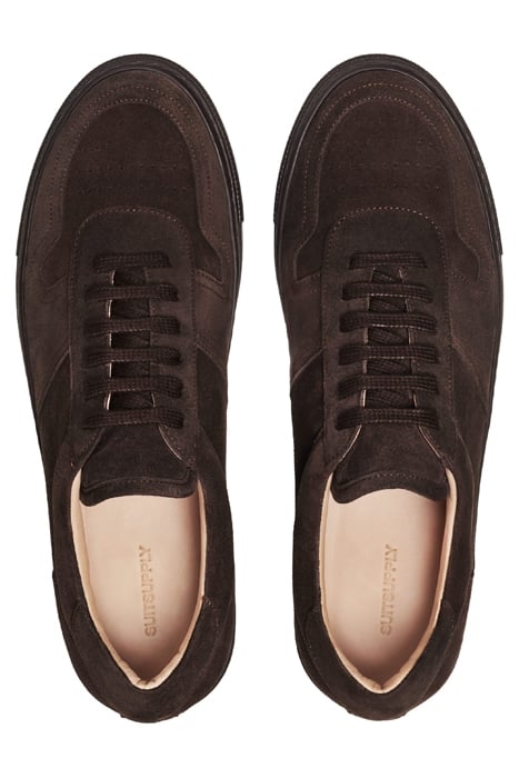 LEATHER-AIR-SNEAKER-BROWN BROWN 6