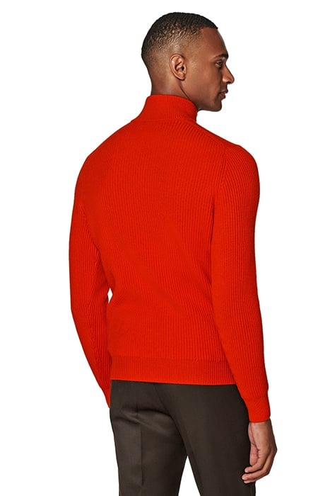 HALF ZIP LUX ORANGE ORANGE 2
