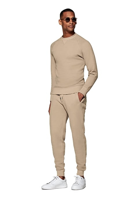 LIGHT BROWN CREWNECK LIGHT BROWN 5