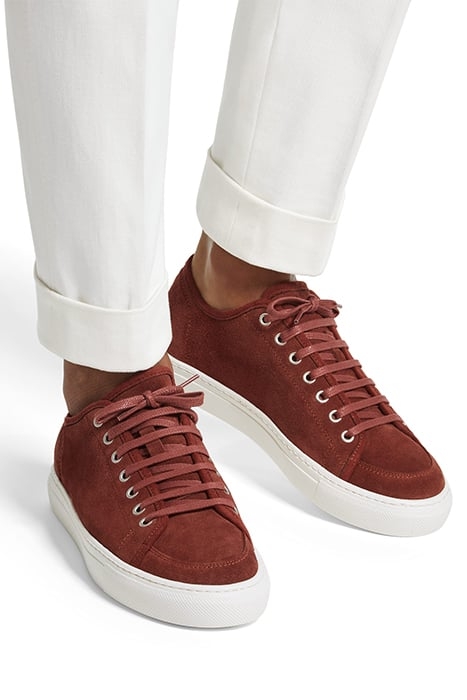 SUEDE-SNEAKER-DK ORANGE DARK ORANGE 2