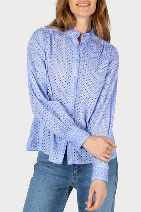 BLOUSE WOVEN LONG SLEEVES BABY LAVENDER 1