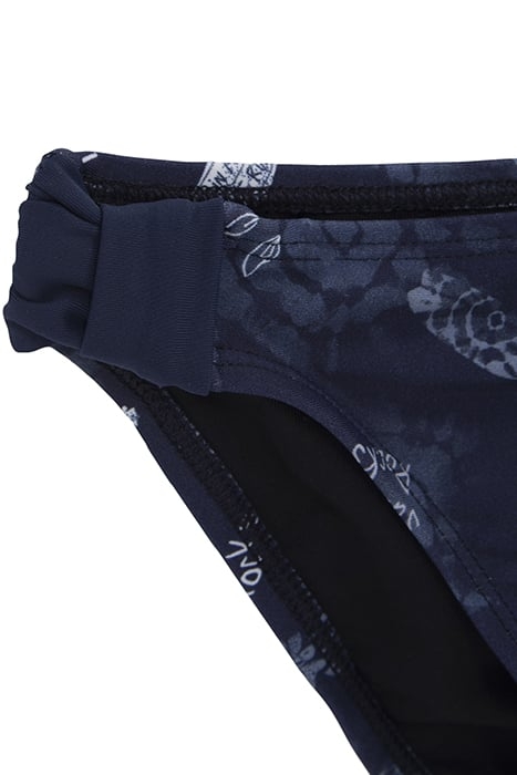 GIRLS’ NAVY SURF-ROCK PRINT BIKINI 4