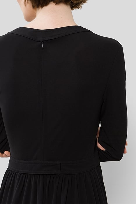DIANE ANKLE LENGTH JERSEY DRESS BLACK 5