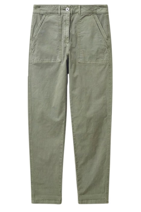 TWISTER CHINO TROUSER MID GREEN 4