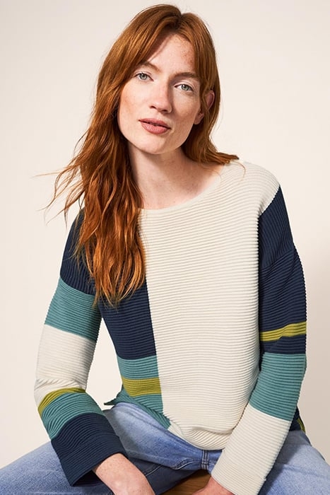 JANA JUMPER TEAL 2