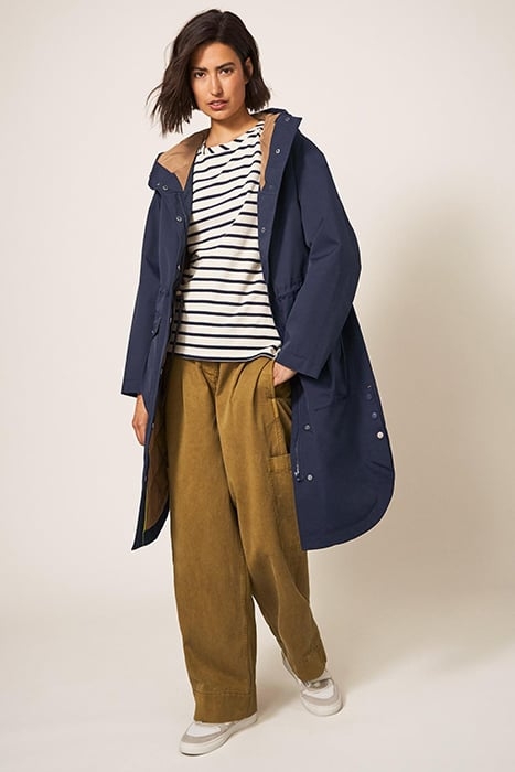 MILLIE WATERPROOF COAT NAVY 3