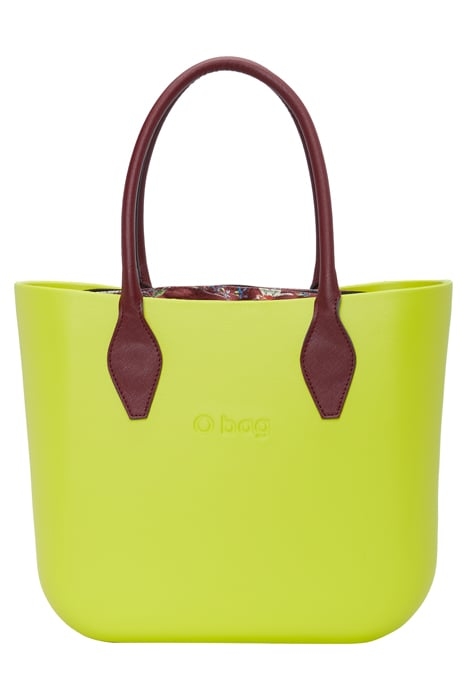 COMPOSED OBAG BAG VELVET DESIGN LIME 1