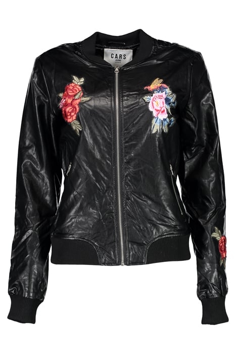 ZINOS PU BRODERIE BLACK 1