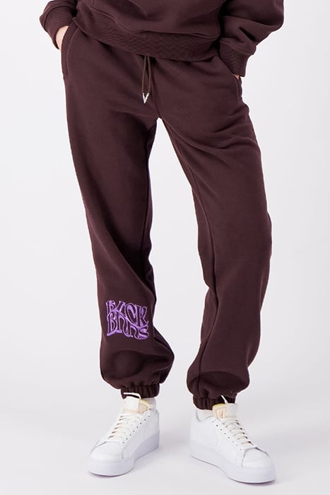 SEALED SWEATPANTS BROWN 5