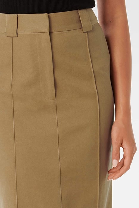 PIPPA PINTUCK MAXI SKIRT NEUTRAL 6