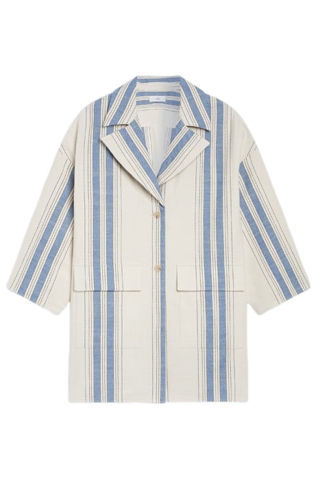 OVERSIZED COAT JACKETS & COATS ECRU 3