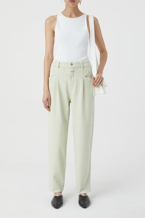 PEARL JEANS LIGHT MOSS GREEN 3