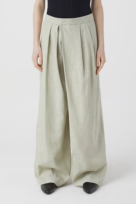 ZOLA PANTS LIGHT MOSS GREEN 1