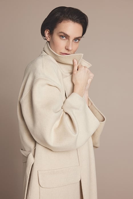 WOOL COAT WOOL CLASSIC IVORY 3