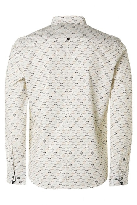 SHIRT STRETCH ALLOVER PRINTED LIGHT SEAGREEN 5