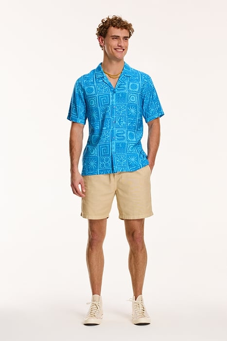 MEN SHORTSLEEVE MYTHOS TILE SKYDIVE BLUE 5