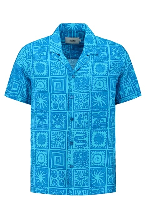MEN SHORTSLEEVE MYTHOS TILE SKYDIVE BLUE 4