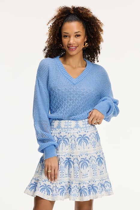 LADIES HAILEY SWEATER BRASIL BLUE 1