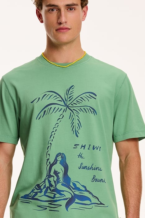 MEN MERMAID T-SHIRT SAGE GREEN 6