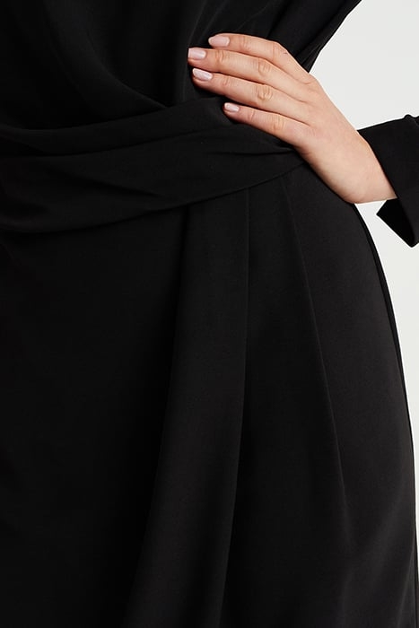 DRESS MID LENGTH BLACK 5