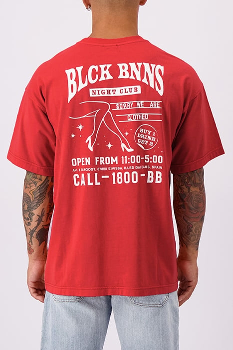 RED LIGHT TEE RED 5
