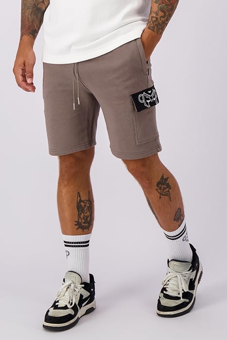 COMMANDER SWEATSHORTS BROWN 1