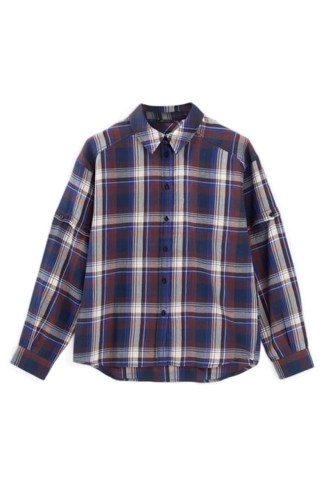 GARNET CHECKED SHIRT 4