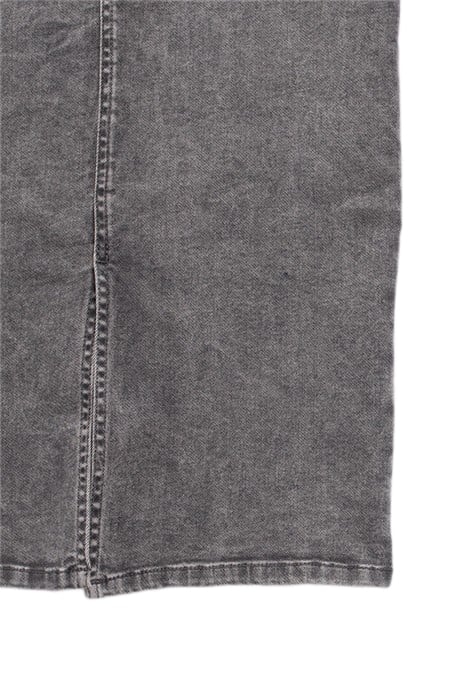 GREY DENIM PENCIL SKIRT 6