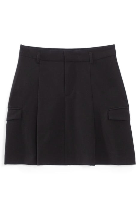 BLACK COMBAT-STYLE SHORT SKIRT 4