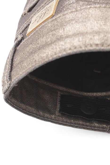 GIRLS’ CHAMPAGNE COATED SKINNY JEANS 6