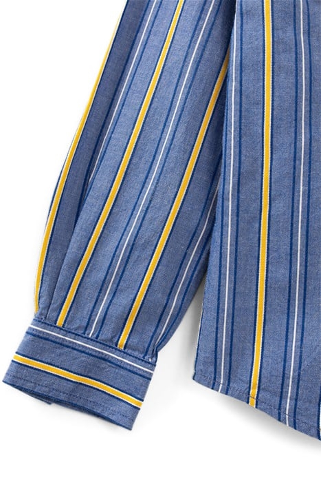BOYS’ BLUE SHIRT WITH STRIPED MIX 3