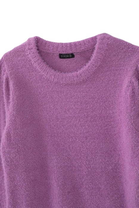 GIRLS’ DARK PINK KNIT SWEATER DRESS 3