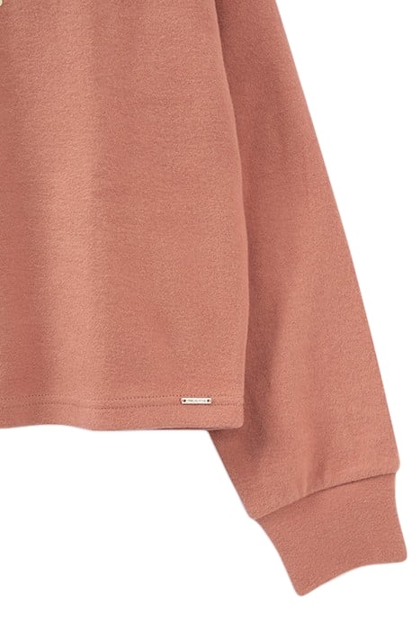 GIRLS’ TERRACOTTA MOUNTAIN IMAGE HOODIE 4