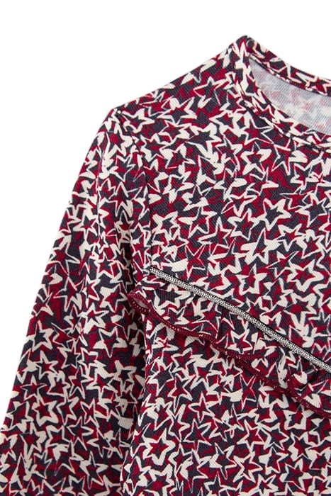 BABY GIRLS’ ECRU ECOVERO® BLOUSE WITH STAR PRINT 4