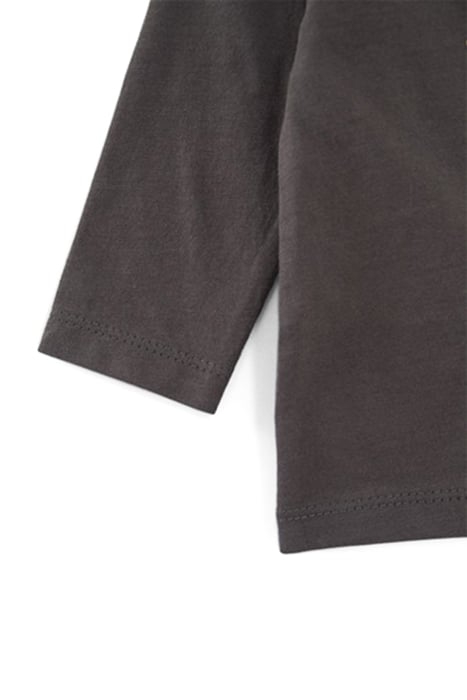 BABY BOYS’ GREY PLAYING CARDS BADGE AND PRINT T-SHIRT 5