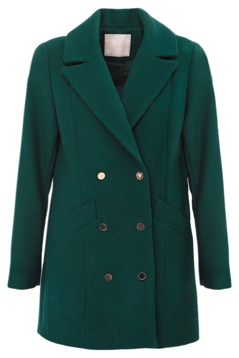 IMPERIAL GREEN PEA COAT-STYLE COAT 3