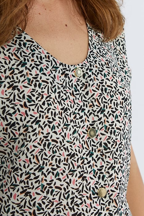 OFF-WHITE LEAF PRINT TOP 5