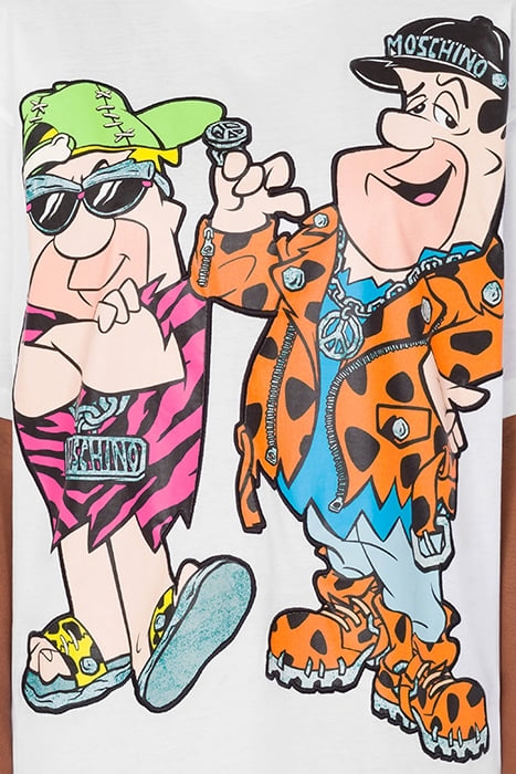 MOSCHINO X THE FLINTSTONES™ T-SHIRT WHITE 4