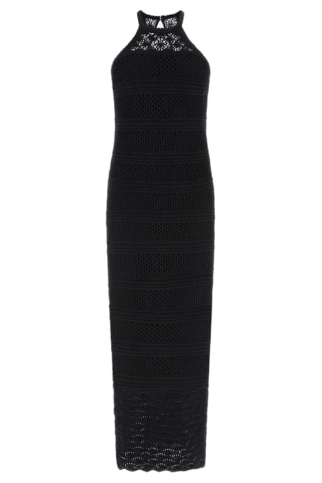 SL AMELIE MAXI DRESS JET BLACK A996 3